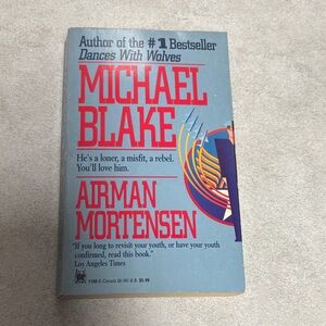 Michael Blake 'Airman Mortensen' Book